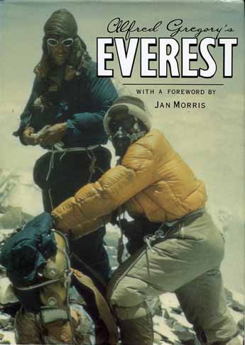
Edmund Hillary and Tenzing Norgay on the Everest Southeast Ridge at 8320m on their way to Camp IX on May 28, 1953 - Alfred Gregory's Everest book cover
